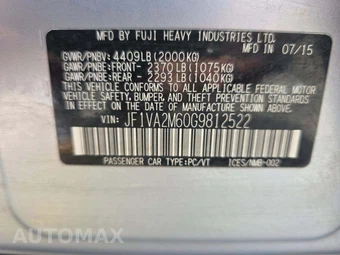 2016 Subaru WRX STi – miniatura 5
