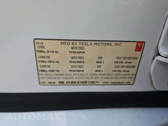 2016 Tesla Model S 70 – miniatura 5