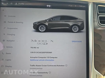 2016 Tesla Model X 90D – miniatura 12
