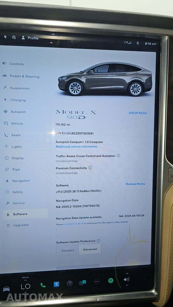 2016 Tesla Model X 90D – miniatura 21