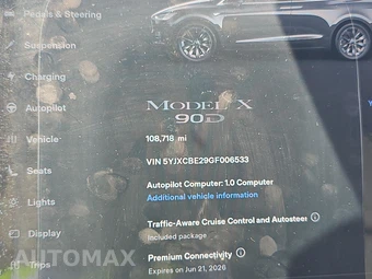 2016 Tesla Model X 90D - miniatura 12