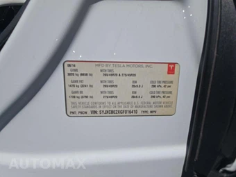 2016 Tesla Model X 90D - miniatura 5