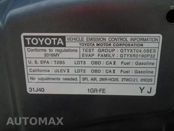 2016 Toyota 4Runner SR5 – miniatura 12