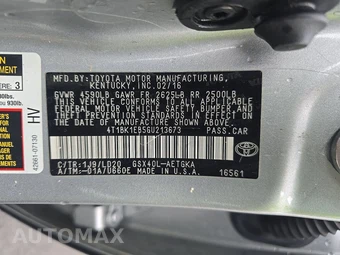 2016 Toyota Avalon XLE – miniatura 14