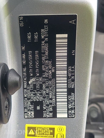 2016 Toyota Highlander Limited – miniatura 15