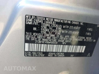 2016 Toyota RAV4 LE – miniatura 5