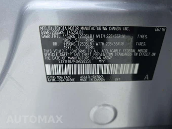 2016 Toyota RAV4 Limited – miniatura 5