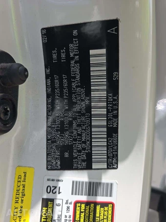 2016 Toyota Sienna XLE Premium 8-Passenger 119.3" WB - miniatura 5