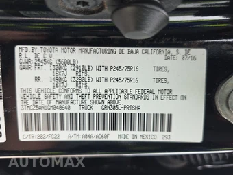 2016 Toyota Tacoma SR5 Crew Cab Medium Bed - miniatura 14