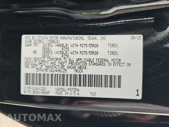 2016 Toyota Tundra 1794 Edition Crew Cab Short Bed - miniatura 14