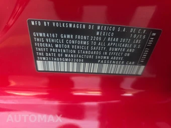 2016 Volkswagen Golf 1.8T SE Hatchback - miniatura 14