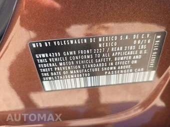2016 Volkswagen Jetta SEL Premium – miniatura 5
