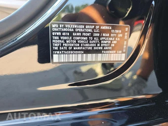 2016 Volkswagen Passat 1.8T S - miniatura 2