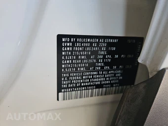2016 Volkswagen Tiguan S – miniatura 14