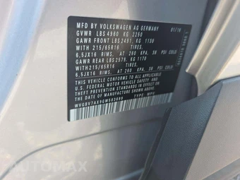 2016 Volkswagen Tiguan SE – miniatura 5