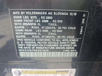 2016 Volkswagen Touareg V6 Lux - miniatura 5