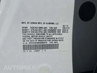 2017 Acura MDX w/Advance & Entertainment Pkgs – miniatura 5