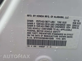 2017 Acura MDX w/Technology Pkg – miniatura 5