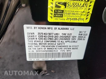 2017 Acura MDX w/Technology Pkg – miniatura 17
