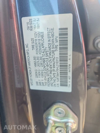 2017 Acura RDX w/Advance Pkg – miniatura 14