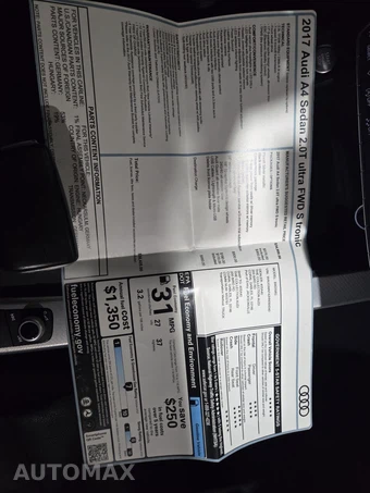 2017 Audi A4 Sedan 2.0T ultra Premium – miniatura 11