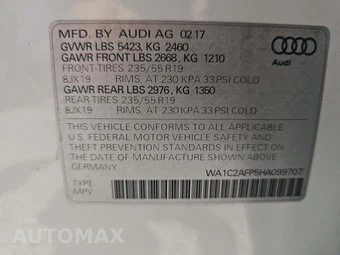 2017 Audi Q5 2.0T Premium – miniatura 5