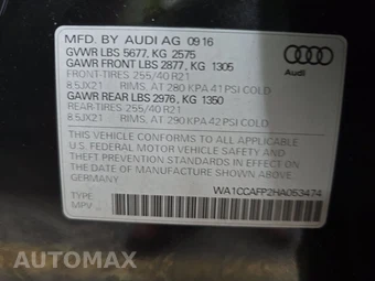 2017 Audi SQ5 Premium Plus – miniatura 14