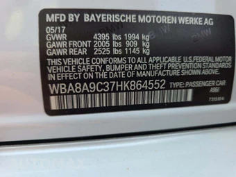 2017 BMW 3 Series Sedan 320i - miniatura 5