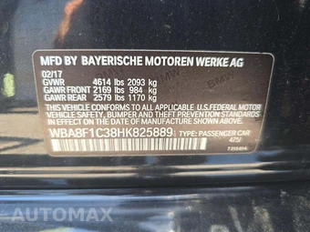 2017 BMW 3 Series Sedan 328d xDrive - miniatura 5