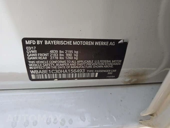 2017 BMW 3 Series Sedan iPerformance SPORT LINE – miniatura 5