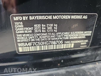 2017 BMW 4 Series Gran Coupe 430i Sedan SPORT LINE - miniatura 17