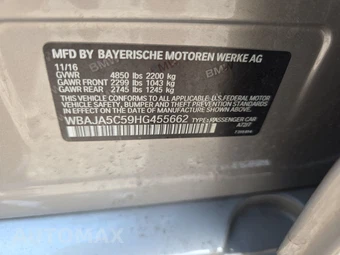 2017 BMW 5 Series Sedan 530i LUXURY LINE - miniatura 14