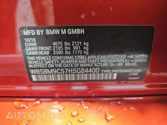 2017 BMW M3 Sedan – miniatura 5