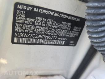 2017 BMW X3 Sports Activity Vehicle sDrive28i – miniatura 14