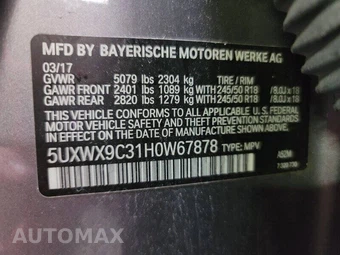 2017 BMW X3 Sports Activity Vehicle xDrive28i - miniatura 27