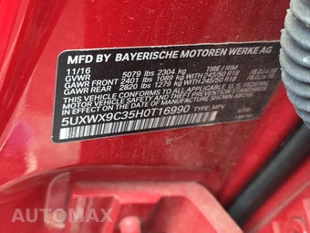 2017 BMW X3 Sports Activity Vehicle xDrive28i – miniatura 14