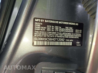 2017 BMW X3 Sports Activity Vehicle xDrive28i XLINE – miniatura 5