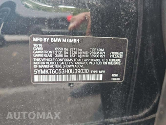 2017 BMW X5 M Sports Activity Vehicle - miniatura 2