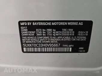 2017 BMW X5 Sports Activity Vehicle iPerformance - miniatura 14