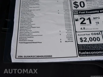 2017 BMW X5 Sports Activity Vehicle sDrive35i LUXURY LINE - miniatura 33