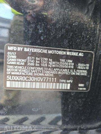2017 BMW X5 Sports Activity Vehicle xDrive35i - miniatura 5