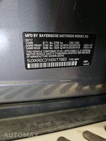 2017 BMW X5 Sports Activity Vehicle xDrive35i - miniatura 15