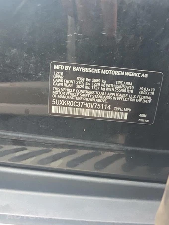 2017 BMW X5 Sports Activity Vehicle xDrive35i - miniatura 17