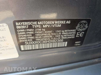 2017 BMW X5 Sports Activity Vehicle xDrive35i M SPORT LINE - miniatura 5