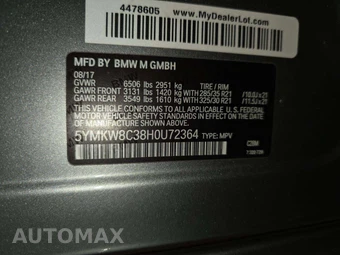 2017 BMW X6 M Sports Activity Vehicle - miniatura 5