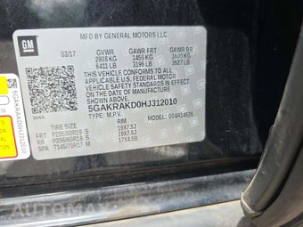 2017 Buick Enclave Convenience 1SD – miniatura 5