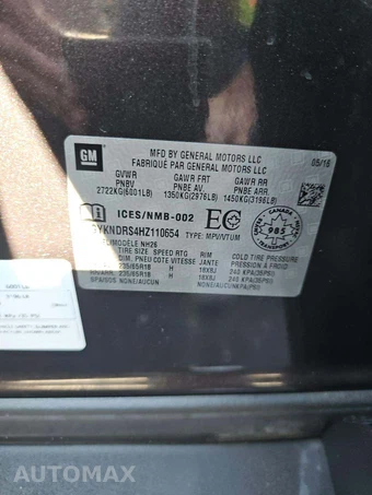 2017 Cadillac XT5 Luxury 1SD – miniatura 5