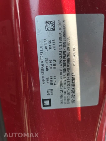 2017 Chevrolet Camaro 1LT Coupe – miniatura 14