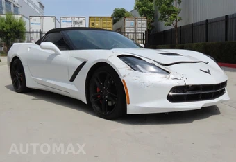 2017 Chevrolet Corvette Stingray Z51 Convertible 2LT - samochód z USA z aukcji Manheim, oferta Kup Teraz w AUTOMAX