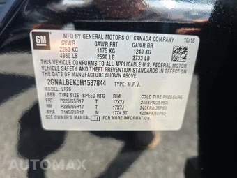 2017 Chevrolet Equinox LS 1LS – miniatura 11